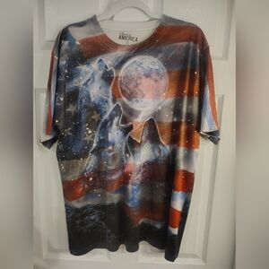 The Mountain Wolf Moon T-Shirt